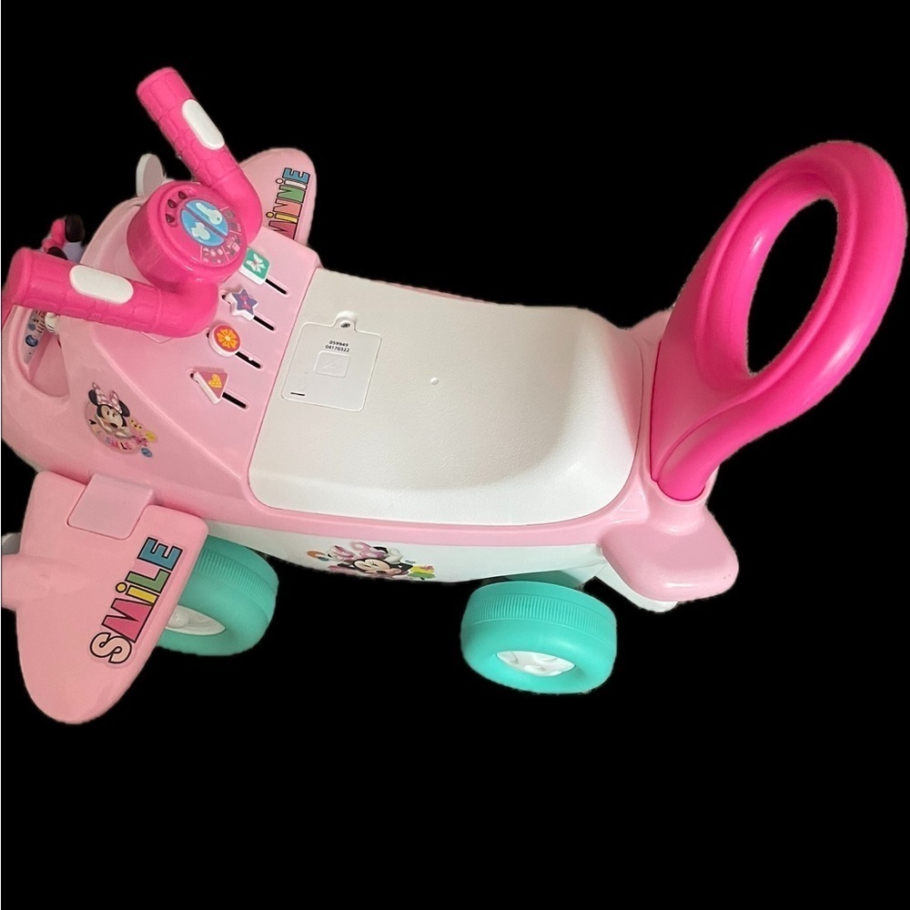 Disney Toy Airplane Pink Green Lights Sounds - Picture 5 of 5